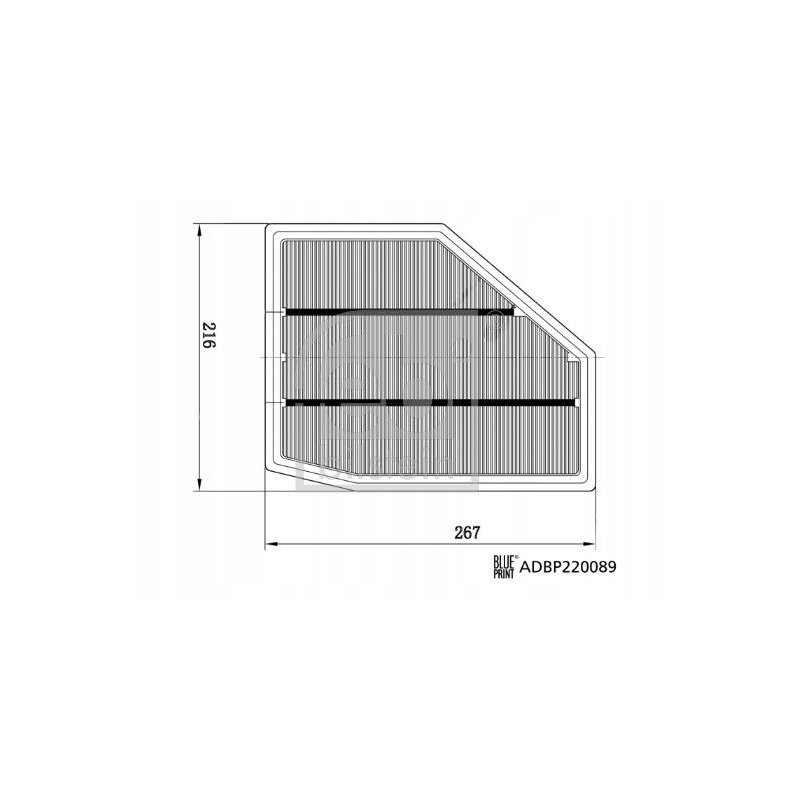 Filtr powietrza FEBI BILSTEIN FE179009