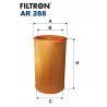 Filtr powietrza FILTRON AR 288