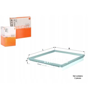 Filtr powietrza KNECHT LX1264/S