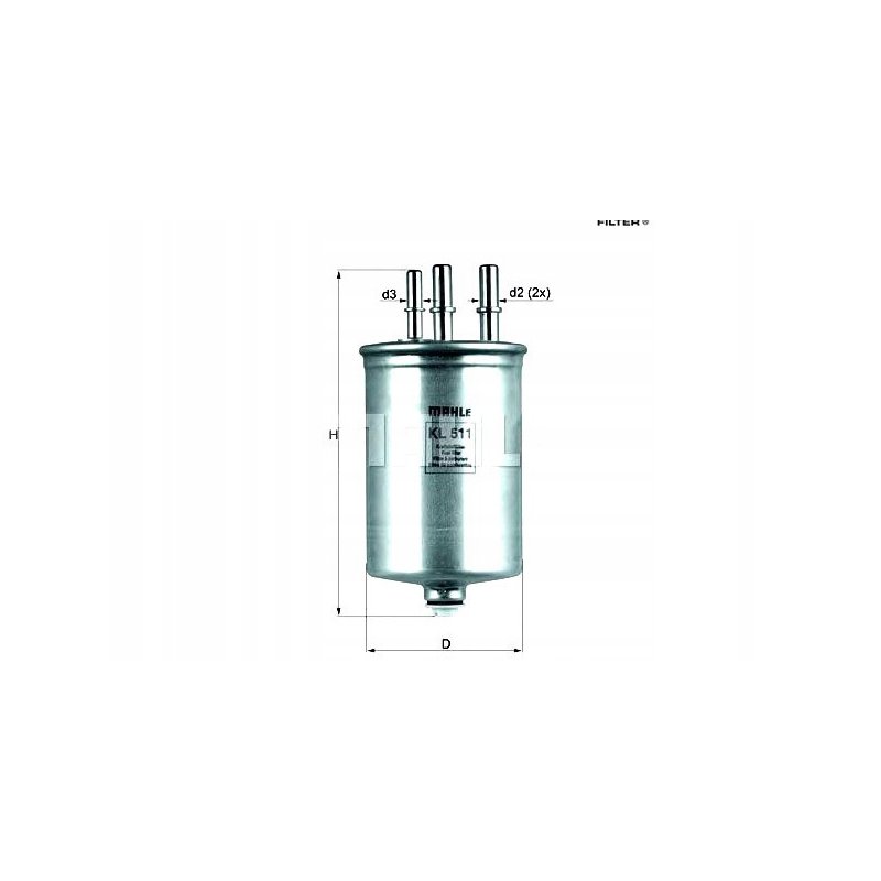 Filtr paliwa KNECHT KL511