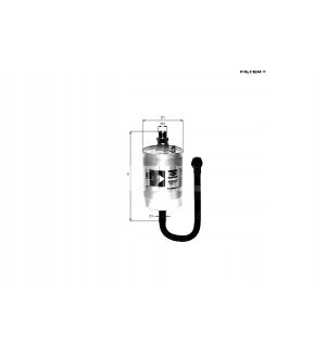 Filtr paliwa KNECHT KL69