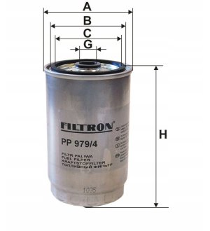 Filtr paliwa FILTRON PP 979