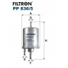 Filtr paliwa FILTRON PP 836/5