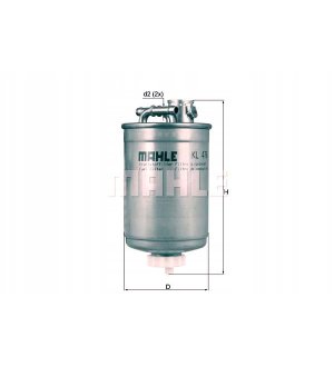 Filtr paliwa KNECHT KL476D