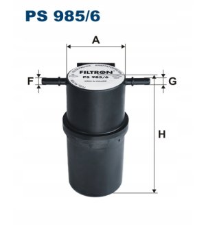 Filtr paliwa FILTRON PS 985/6