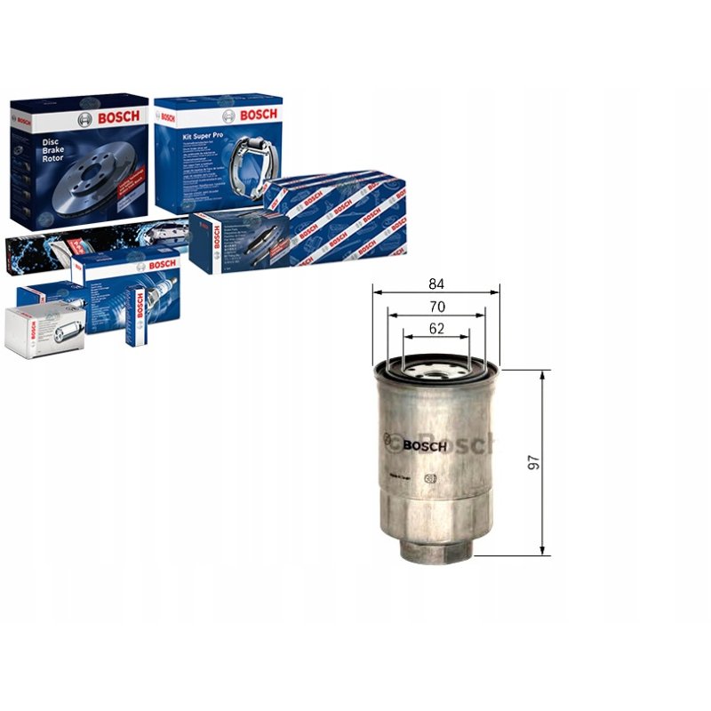 Filtr paliwa BOSCH FILTRY 1 457 434 443