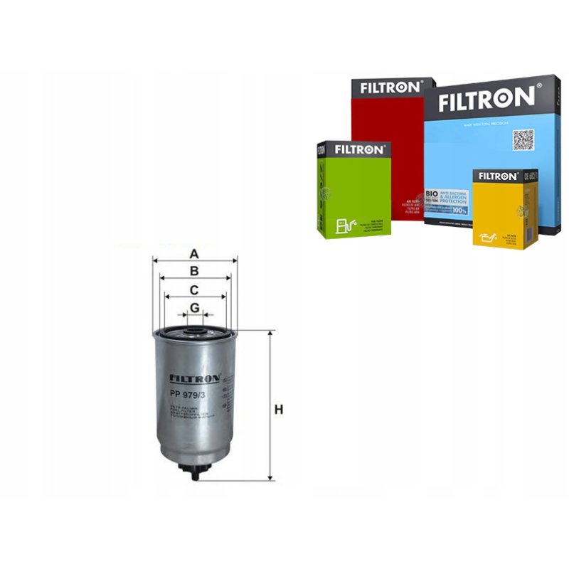 Filtr paliwa BLUE PRINT ADG02365