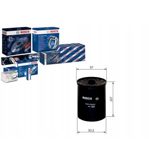 Filtr paliwa BOSCH FILTRY 1 457 434 448