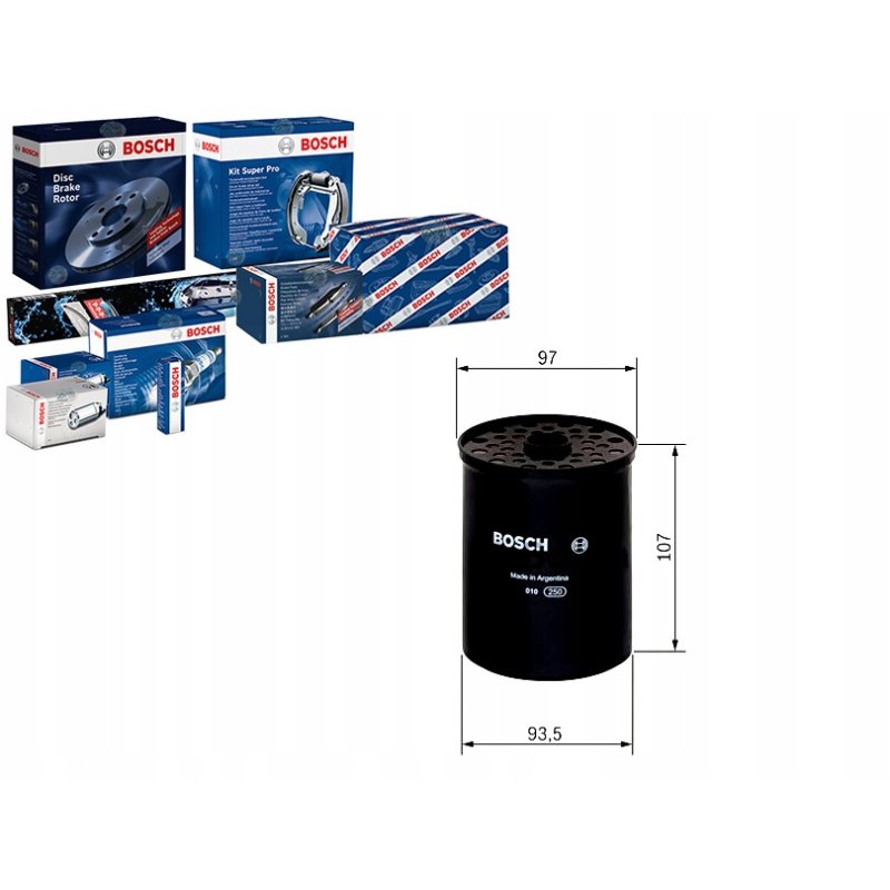 Filtr paliwa BOSCH FILTRY 1 457 434 448