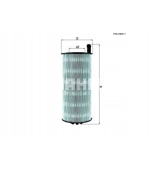 Filtr oleju MAHLE OX423/9D