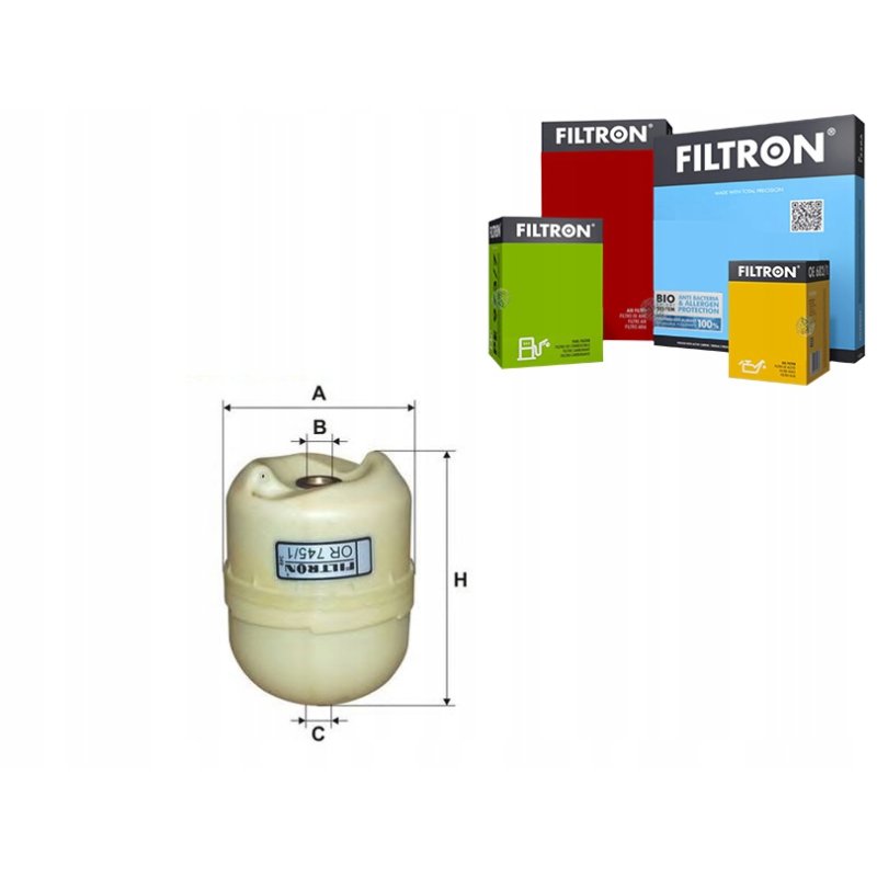 Filtr oleju FILTRON OR 745/1