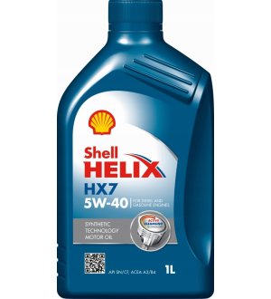 Olej silnikowy SHELL HELIX HX7 5W40 1L