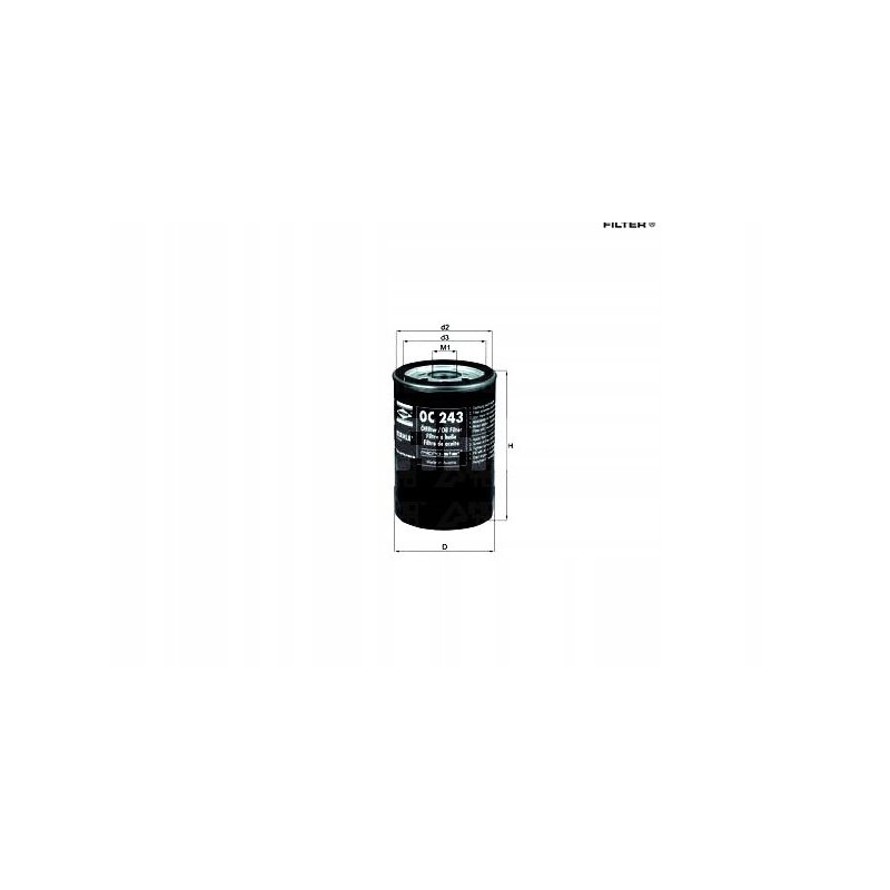 Filtr oleju KNECHT OC243