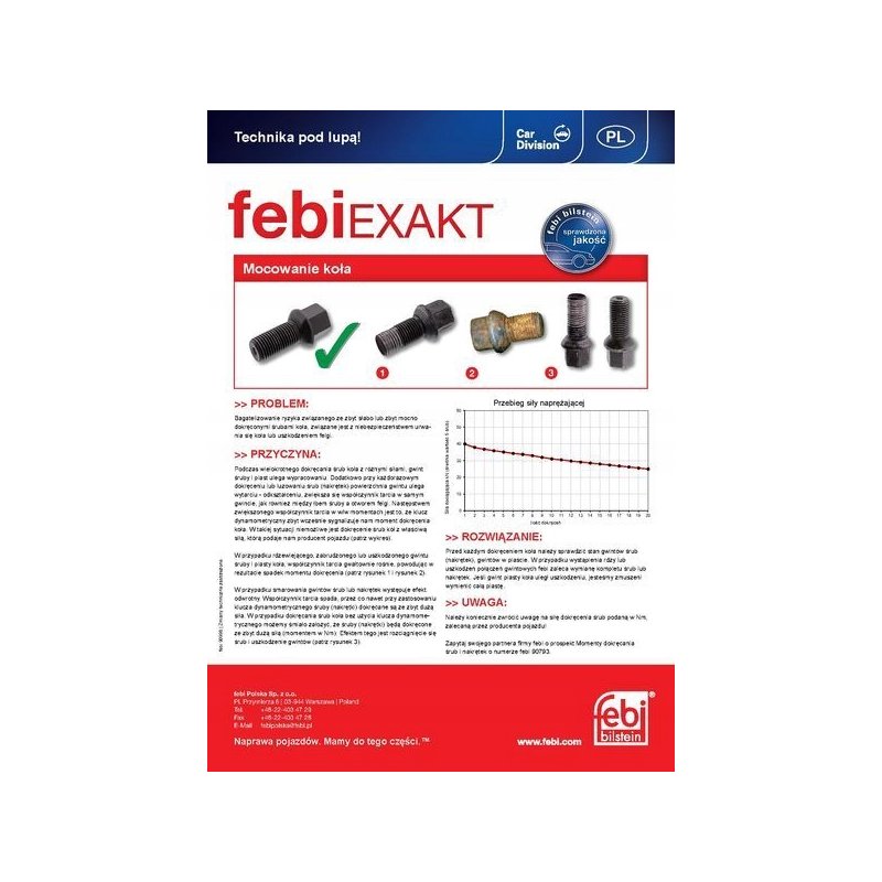 Śruba koła FEBI FE03176