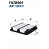 Filtr powietrza FILTRON AP 103