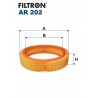 Filtr powietrza FILTRON AR 202