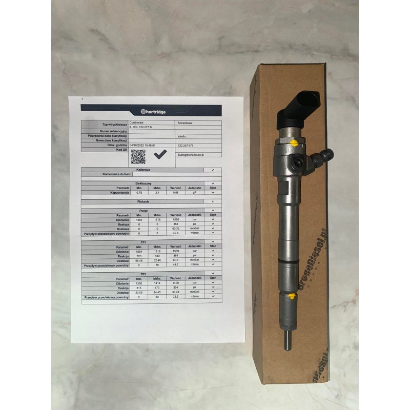 Wtryskiwacz CR piezoelektr. VDO WTRYSK A2C9626040080