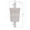 Filtr paliwa MAHLE KL260OF