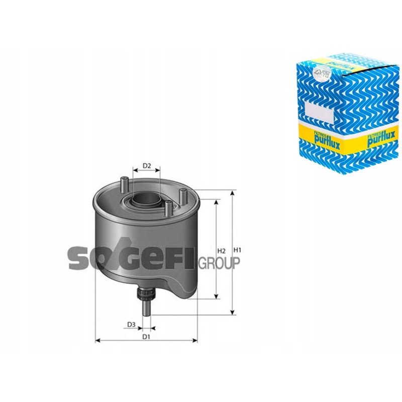 Filtr paliwa PURFLUX PX CS764