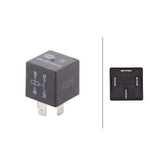 Przekaźnik prądu pracy HELLA 4RA933 332-451