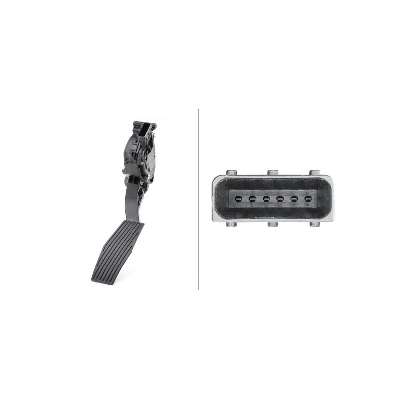 Pedał przyspieszenia HELLA 6PV009 765-701