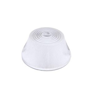 Klosz lampy obrysowej biały niski D-47/D-50 Przyczepa