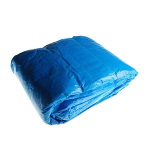 Plandeka LEKKA 10x15m (niebieska) gramatura 55g/m2