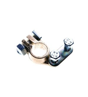 Zacisk akumulatora, klema mosiądz  (-) ( sprzedawane po 10 )