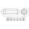 Zawór zwrotny VU 3/4" przepustowość 110L