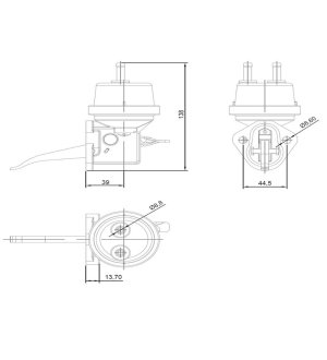 Pompa zasilająca RE61260 POLMO