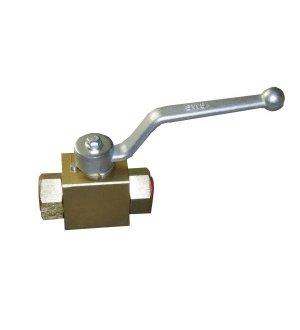 Zawór kulowy hydrauliczny dwudrożny 25 MPA 3/8"