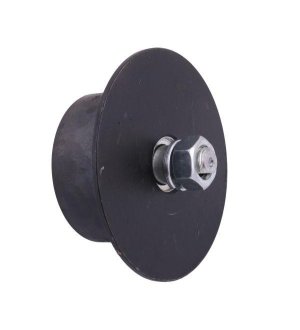 Rolka ogumiona kpl. oś ocynkowana polskie łożyska Anna Waryński