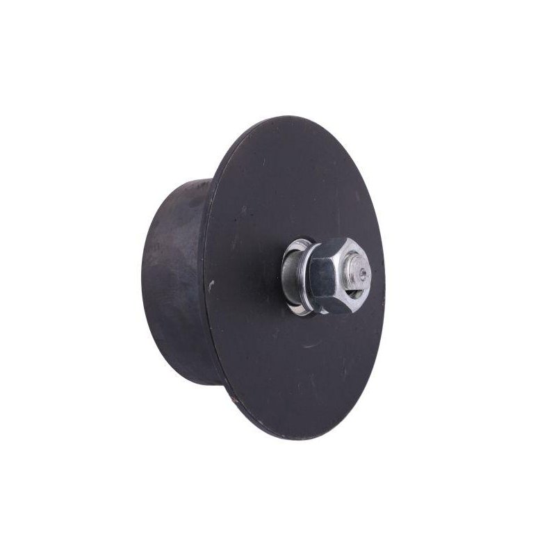 Rolka ogumiona kpl. oś ocynkowana polskie łożyska Anna Waryński