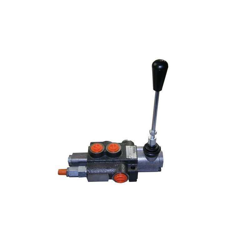 Rozdzielacz hydrauliczny jednosekcyjny z zatrzaskiem (1) 40L
