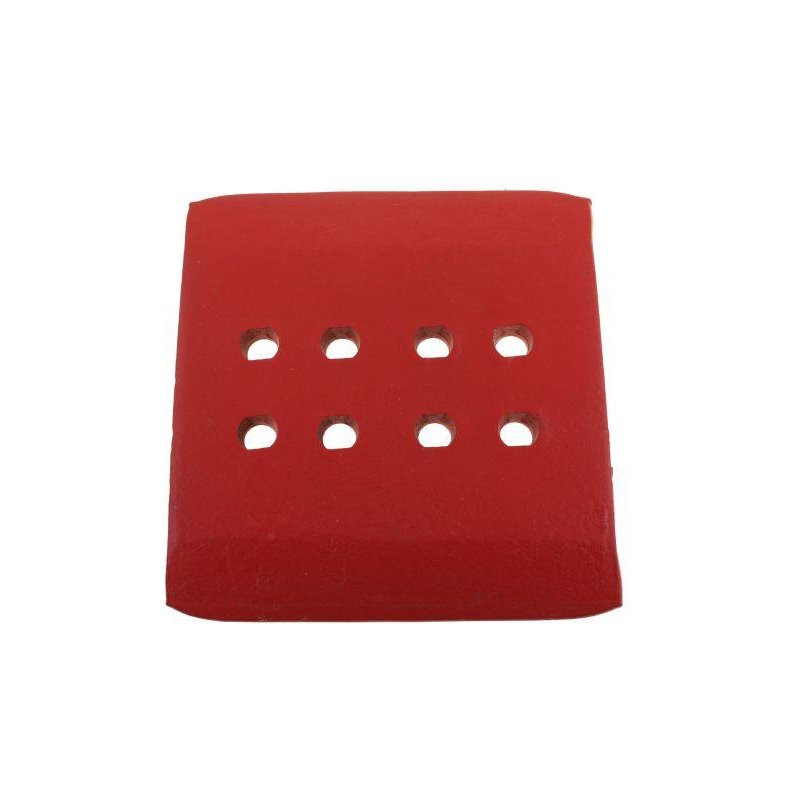 Nakładka płozy duża zastosowanie Kverneland stal borowa WARYŃSKI