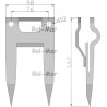 Bagnet palec podwójny Schumacher 410100001 John Deere