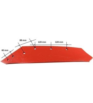 Eurolemiesz lewy 18'' Kverneland Vulcan pasuje śruba M14X34OV1 - 4 szt.