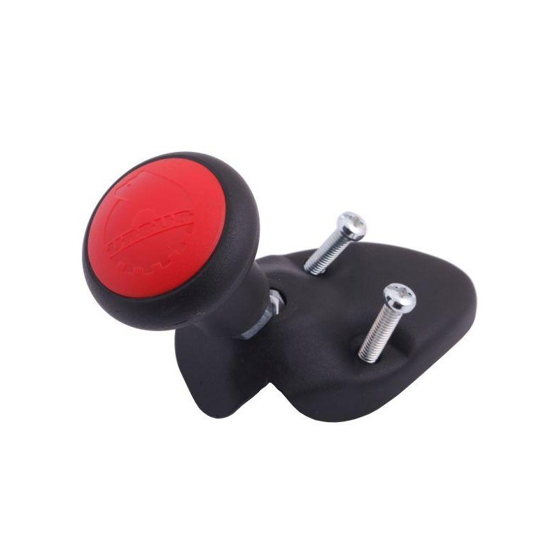 Gałka kierownicy czerwona pokrywa mocowanie na ramię ORYGINAŁ URSUS