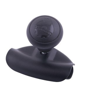 Gałka kierownicy czarna pokrywa z wkładkami gumowymi ORYGINAŁ URSUS