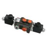 Rozdzielacz hydrauliczny jednosekcyjny sterowany elektrycznie 50L