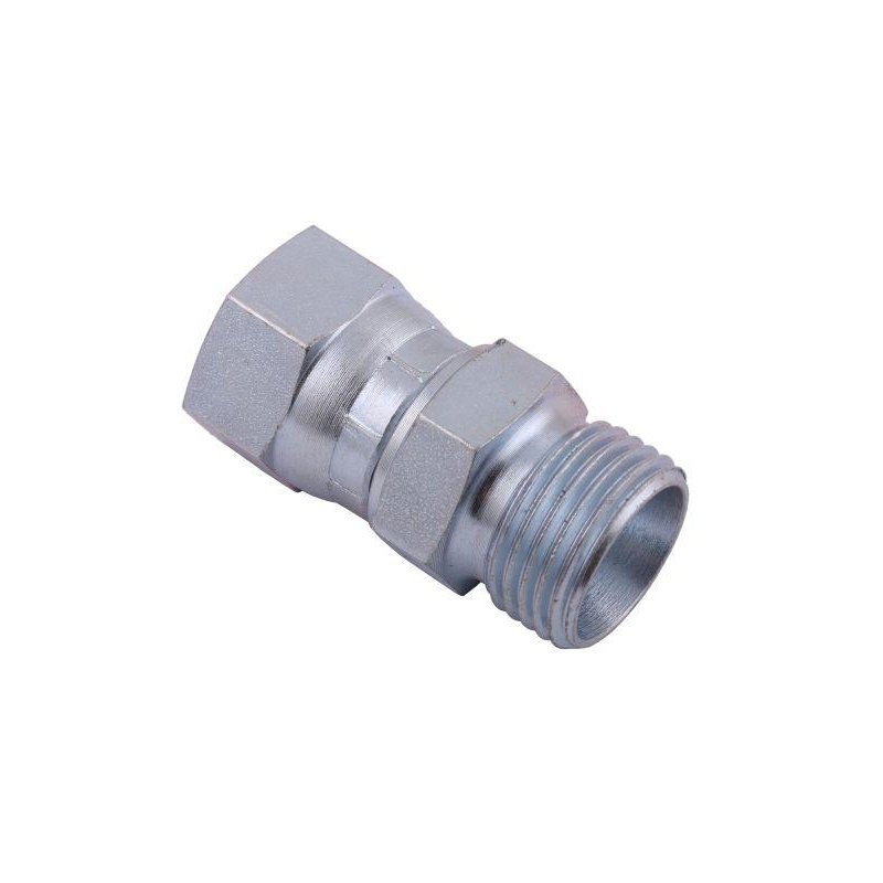 Przyłączka prosta hydrauliczna AB 9/16"UNF (naktętka)  X M18x1.5 (GZ)