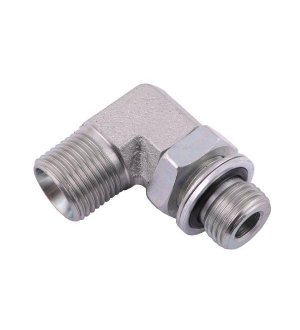 Kolanko hydrauliczne 90 LONG z przeciw. M16x1.5 X M18x1.5