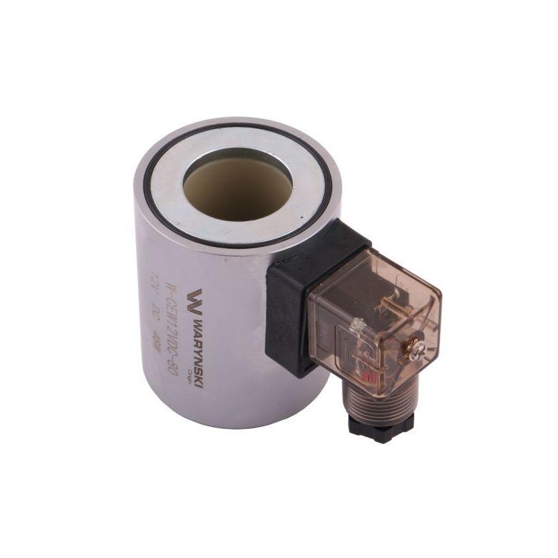 Cewka dzielnika elektrozaworu W-E12DVS6/2-80L. W-E12DVS3/2-80L  12V DC 48W Waryński