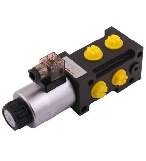 Dzielnik. zawór. elektrozawór kierunkowy elektromagnetyczny kontroli W-E12DVS6/2-80L G1/2" 12V 80L Waryński