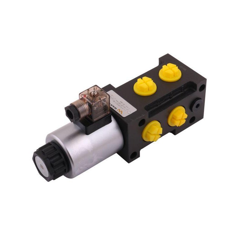 Dzielnik. zawór. elektrozawór kierunkowy elektromagnetyczny kontroli W-E12DVS6/2-80L G1/2" 12V 80L Waryński