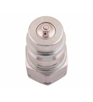 Szybkozłącze hydrauliczne wtyczka z eliminatorem ciśnienia M18x1.5 gwint zew. EURO (9100818W) (ISO 7241-A) Waryński