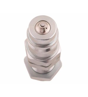 Szybkozłącze hydrauliczne wtyczka long z eliminatorem ciśnienia M22x1.5 gwint zew. EURO (9100822W) (ISO 7241-A) Waryński