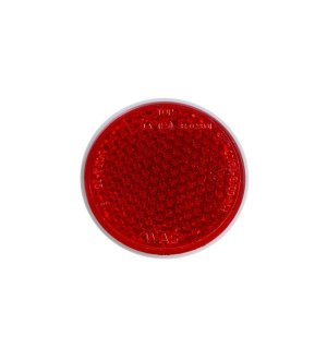 Urządzenie odblaskowe ze śrubą czerwone ( sprzedawane po 10 )