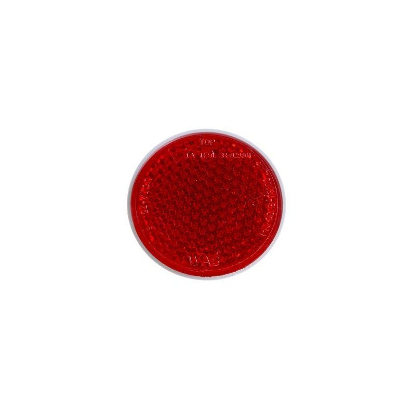 Urządzenie odblaskowe ze śrubą czerwone ( sprzedawane po 10 )