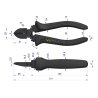 Szczypce boczne 180 mm Waryński